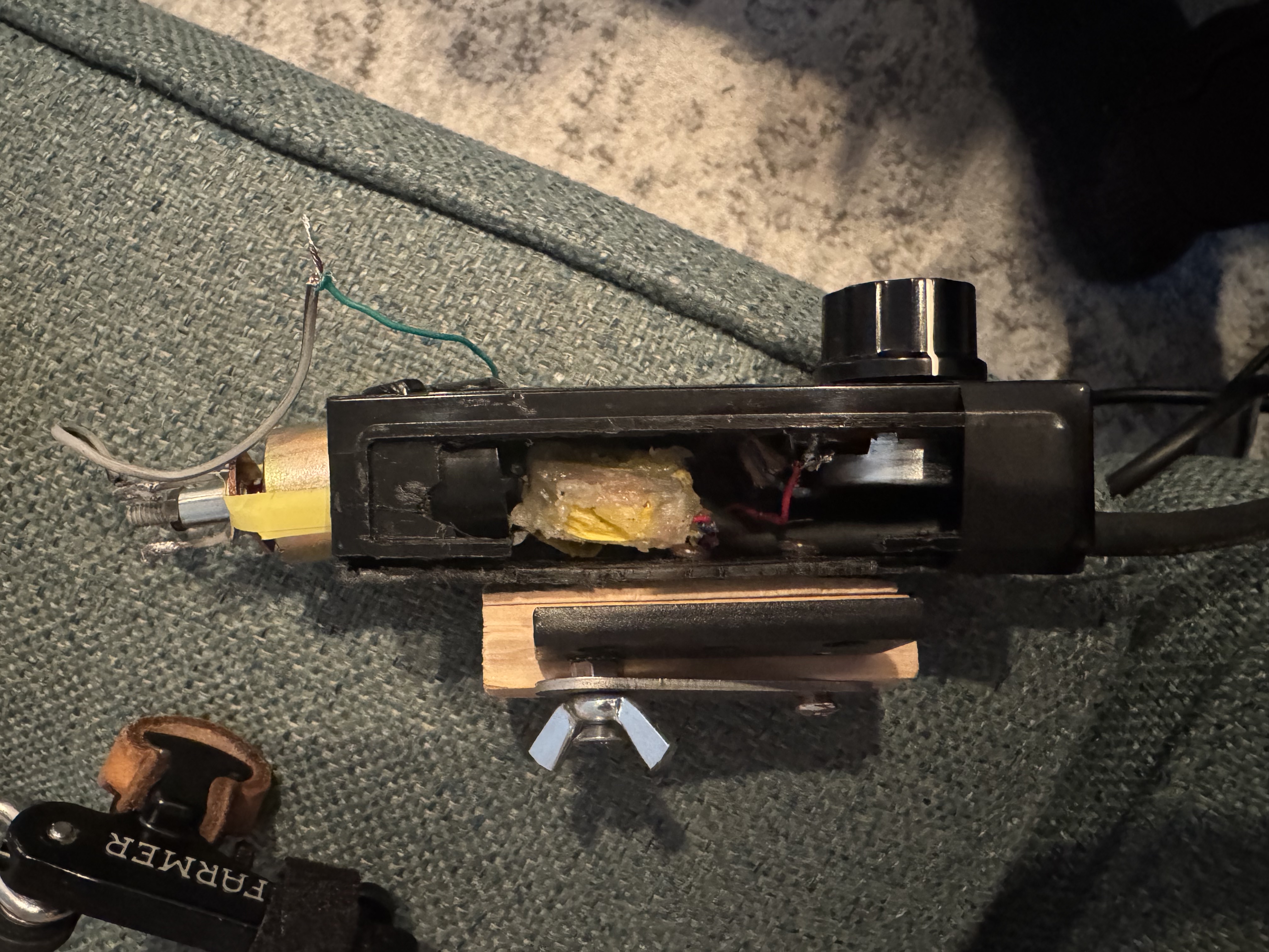 Prototype case with mic element test fit