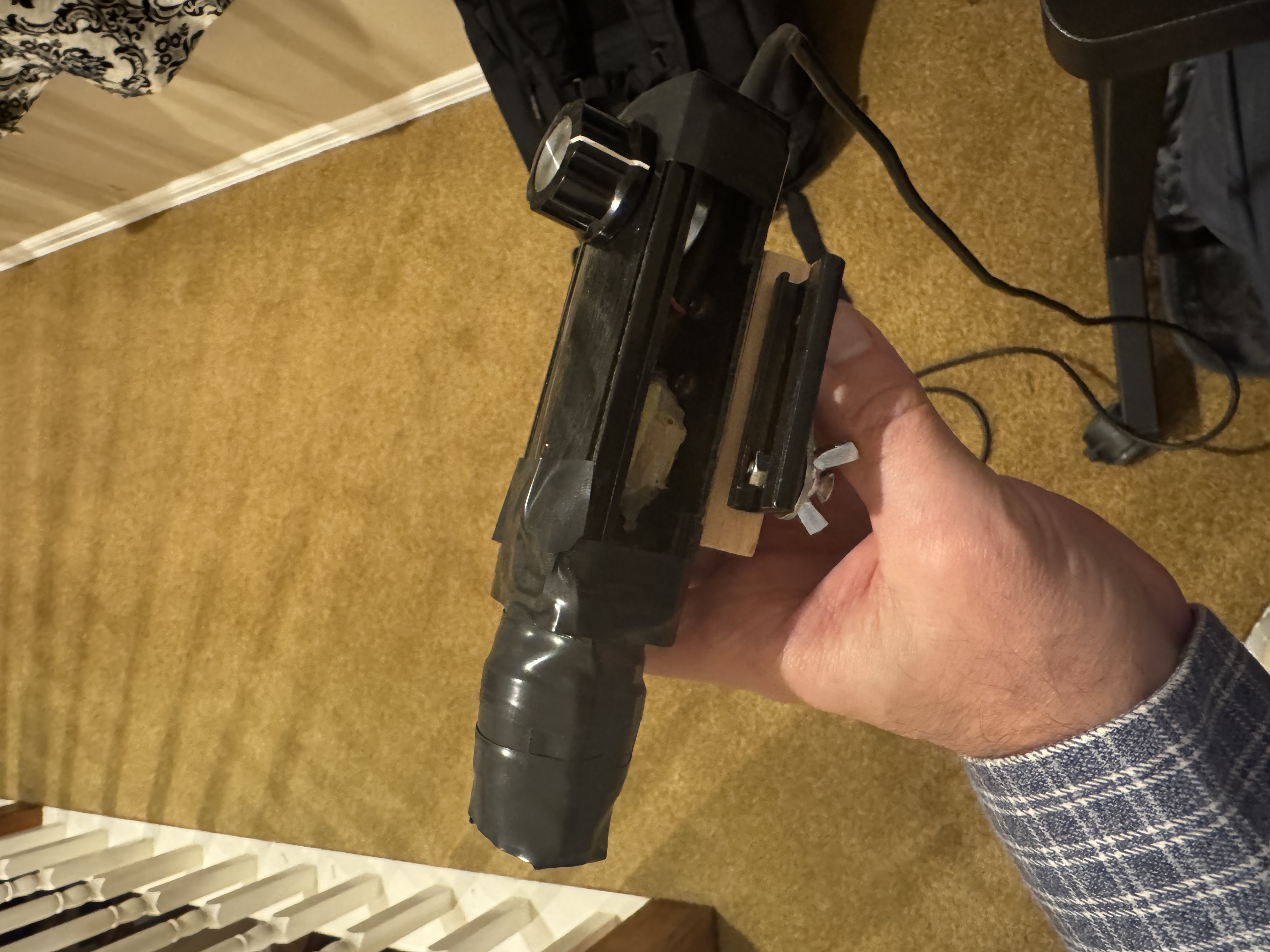 Prototype on harmonica